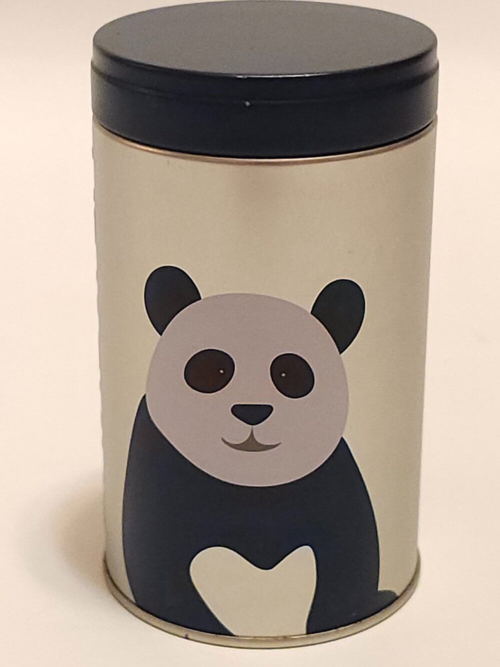 FUN Davids Tea Tin PANDA BEAR Tea Cannister